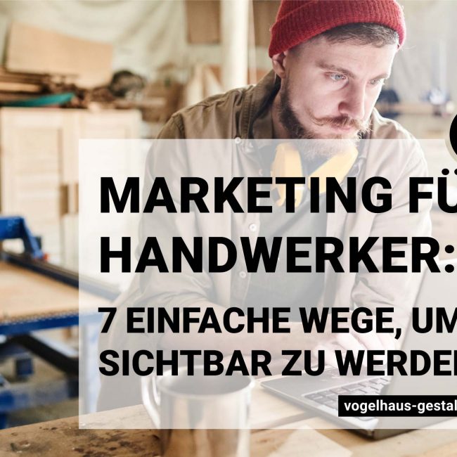 Marketing für Handwerker