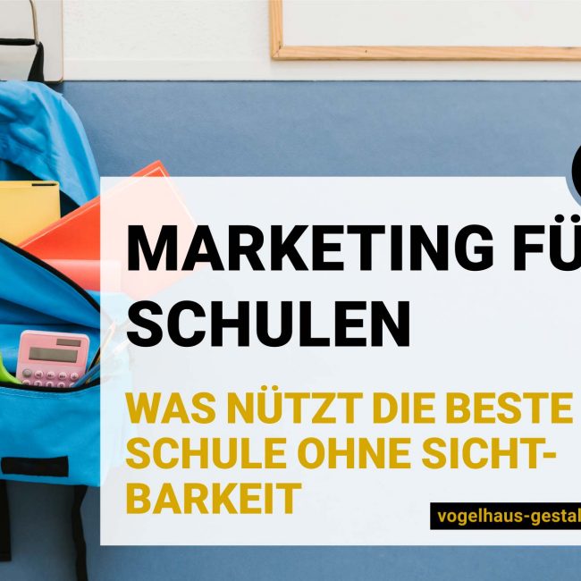 Schulmarketing fuer mehr Sichtbarkeit von Privatschulen