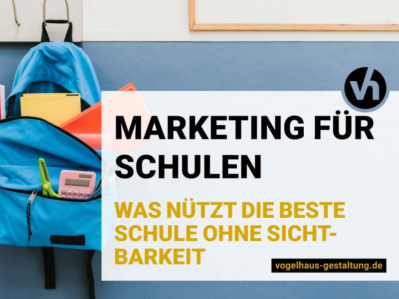 Schulmarketing fuer mehr Sichtbarkeit von Privatschulen
